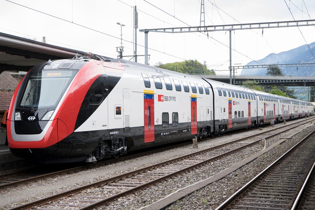 Der neue Doppelstöcker-Zug der SBB, der SV-Dosto