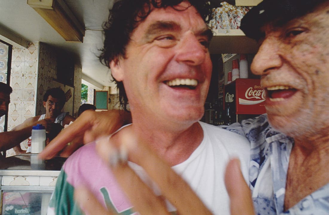 Onorio Mansutti mit Charles Bukowski in Rio