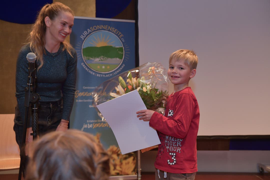 Kulturpreisverleihung 2019 Das Kindertheater Blitz erhält den Nachwuchsförderpreis, übergeben von Schauspielerin Sandra Sieber.