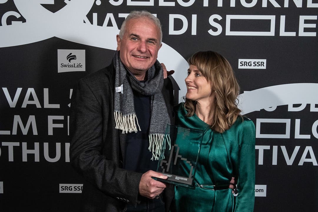 Seraina Rohrer mit «Prix du Public»-Gewinner Martin Witz