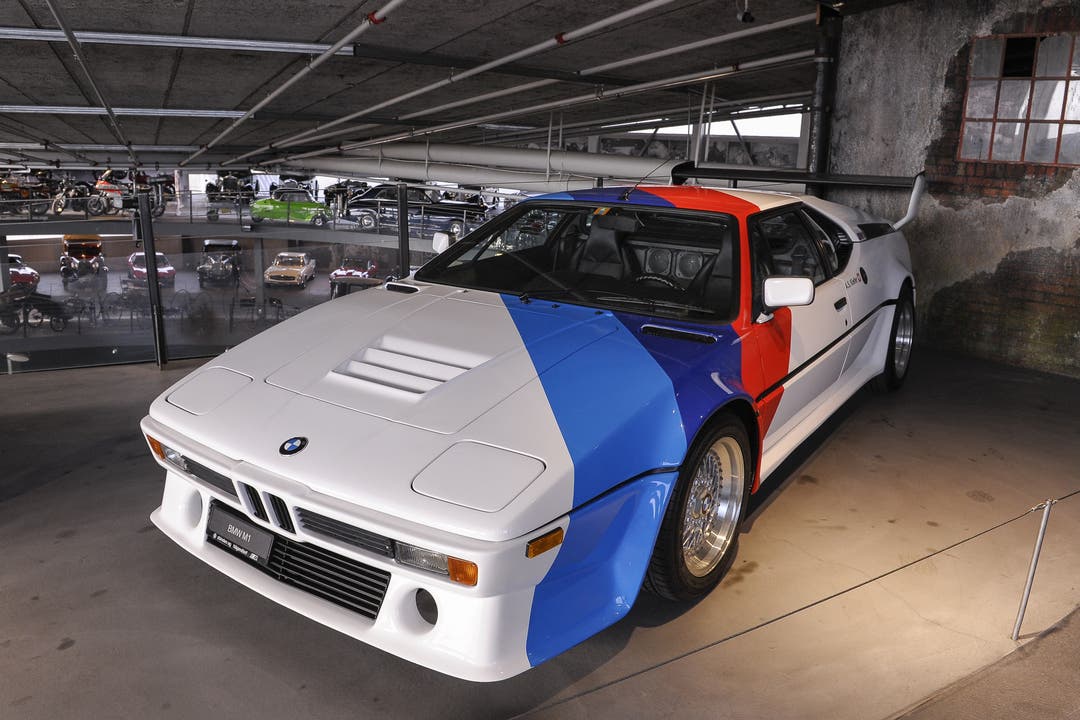 Krönender Abschluss der Ausstellung: BMW M1 von 1979.