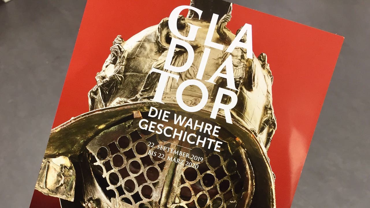 Verspricht, ein Knüller zu werden Die grossen Gladiatoren-Ausstellung in diesem Herbst in Basel.