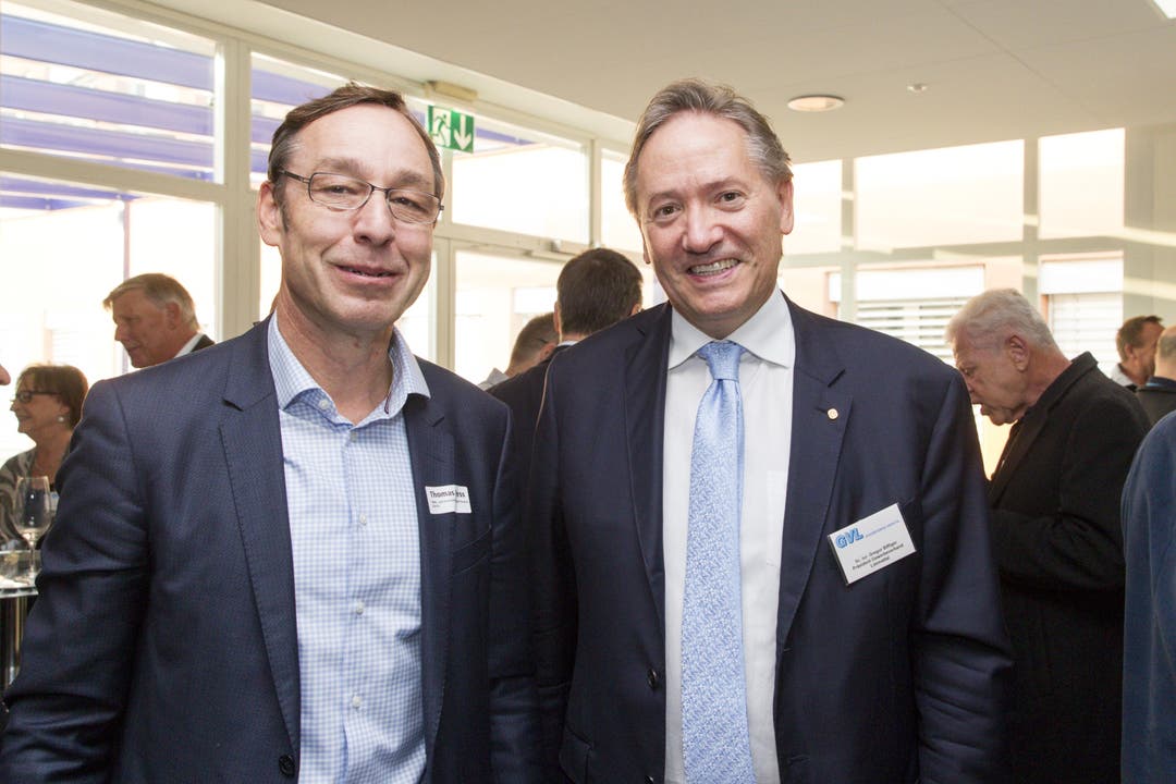 Gute Zusammenarbeit: Thomas Hess, Geschäftsleiter des kantonalen KMU- und Gewerbeverbands, und Gregor Biffiger, Präsident des Gewerbeverbands Limmattal.