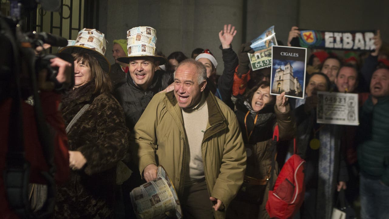 Spanien im Freudentaumel: Von Aragonien bis Andalusien wurden zwei Tage vor Heiligabend echte Weihnachtsmärchen wahr