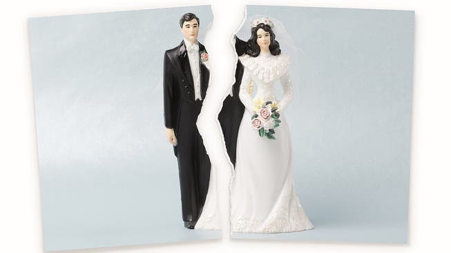 Verliebt, verlobt und noch lange nicht getrennt: Ehen werden heute weniger schnell geschieden.