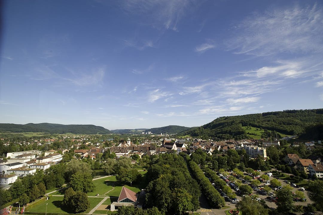 10 Gemeinden im Zurzibiet haben im Projekt Rheintal+ eine Fusion geprüft. In den weiteren Bildern folgen die 10 Gemeinden. Im Bild Bad Zurzach, die mit Abstand grösste der zehn Gemeinden