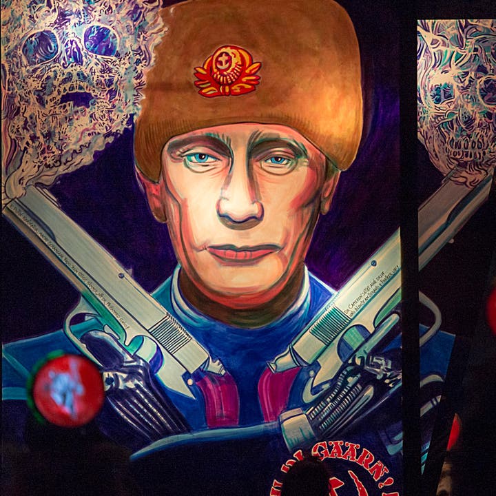 Putin auf der Ladäärne