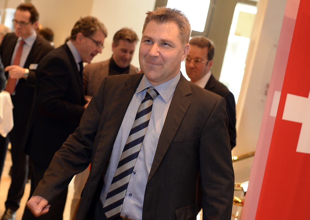 9. Januar 2016: Toni Brunner verkündet an der SVP-Kadertagung in Bad Horn seinen Rücktritt als Präsident.