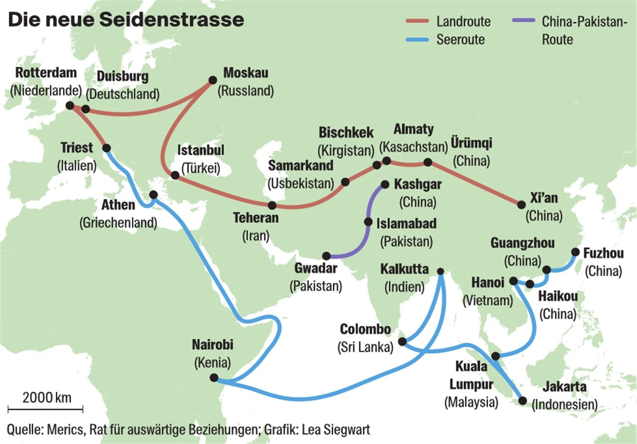 Seidenstrasse-Projekt - China Versperrt Den Weg Zu Seinen Geldtöpfen