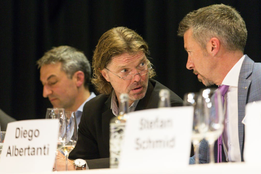 Engagierte Vorstandsmitglieder: Sascha Städeli (Weiningen), Thomas Landis und Diego Albertanti (Schlieren).