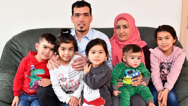 Seit eineinhalb Jahren lebt die Familie Al-Mohamad in Erlinsbach SO.