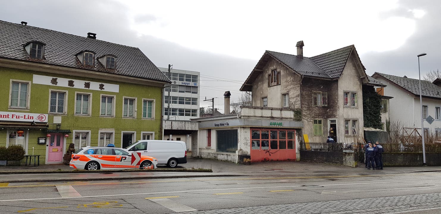In dieses besetzte Haus in Solothurn flüchtete der Ladendieb.