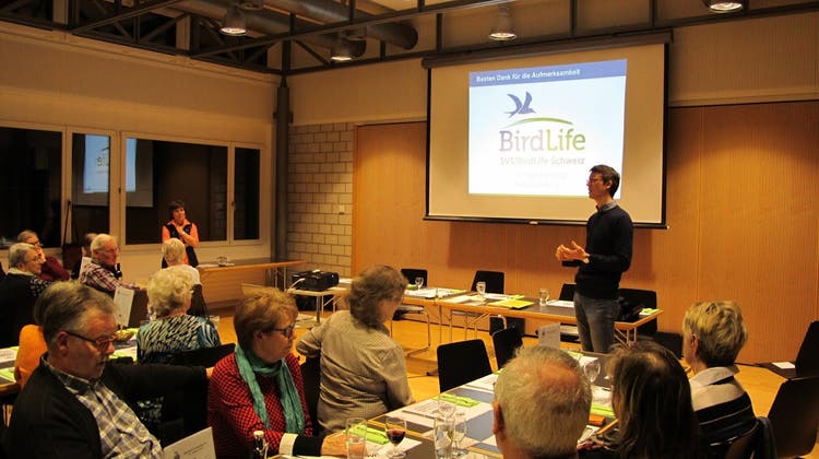 87. Mitgliederversammlung des Natur- und Vogelschutzvereins Niederrohrdorf
