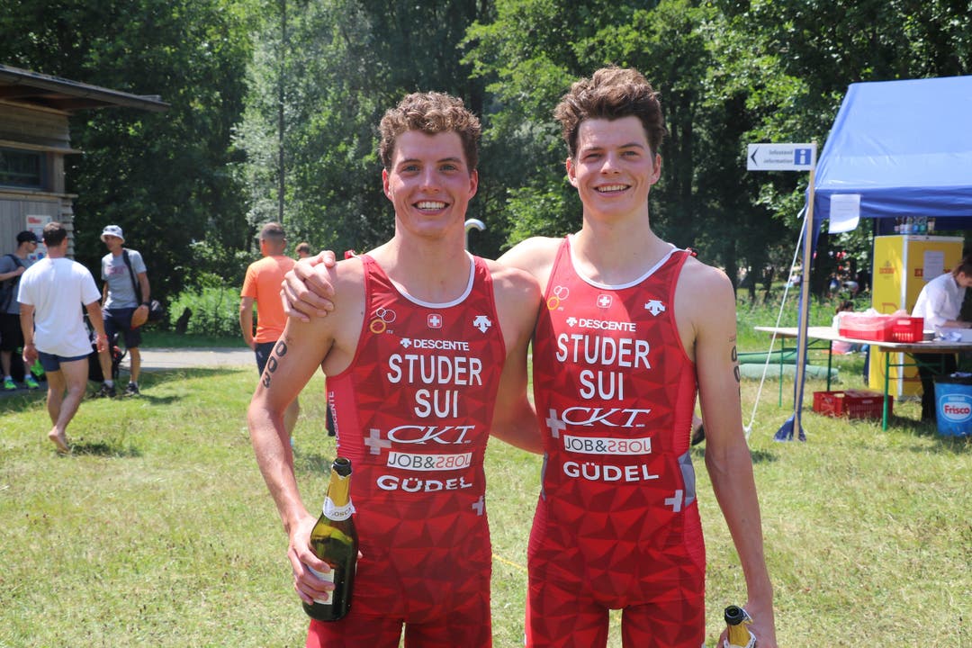 Profisportler aus Kestenholz SO: Max und Felix Studer setzen voll auf die Karte Triathlon