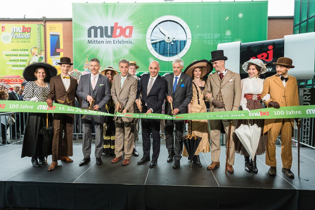 MUBA 2016: Eröffnung der 100sten Muba
