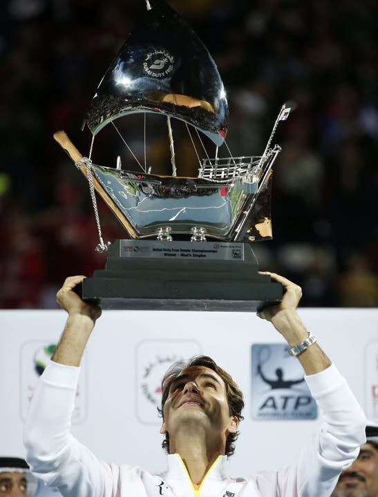 84. Titel, Dubai 2015 Novak Djokovic, 6:3, 7:5.