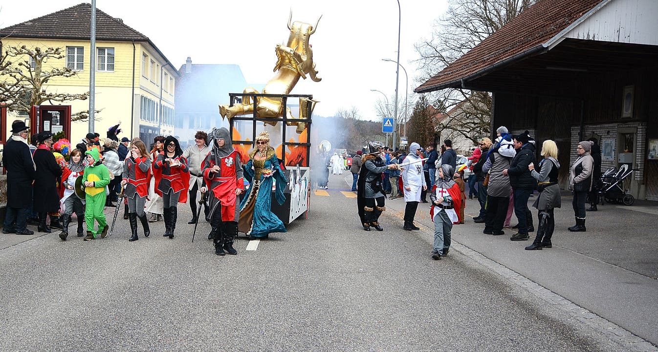 «Ritterzyt isch Narrezyt» lautete das Motto der diesjährigen Fasnacht in Fulenbach.