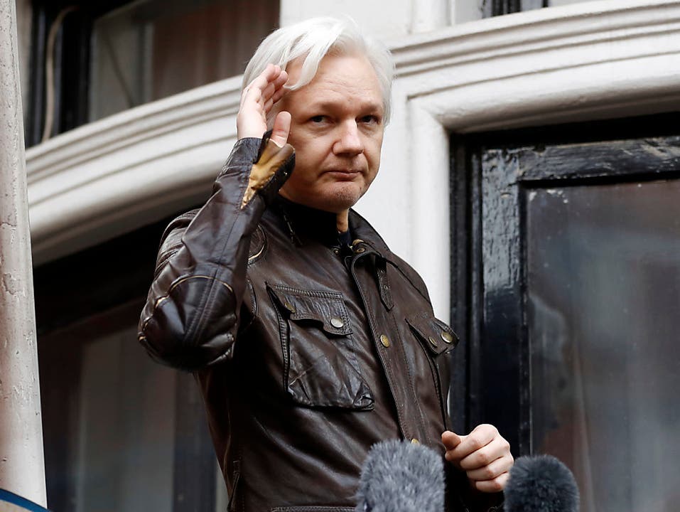 Wikileaks-Gründer Julian Assange lebte seit 2012 in der Botschaft Ecuadors in London. In mehreren Ländern eröffnete die Justiz Ermittlungsverfahren gegen ihn. (Archivbild)