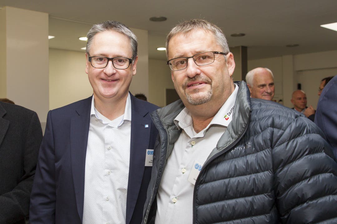 Roger Bachmann (SVP), Stadtpräsident von Dietikon, und Konrad Lips, Fraktionspräsident der SVP im Dietiker Gemeinderat.