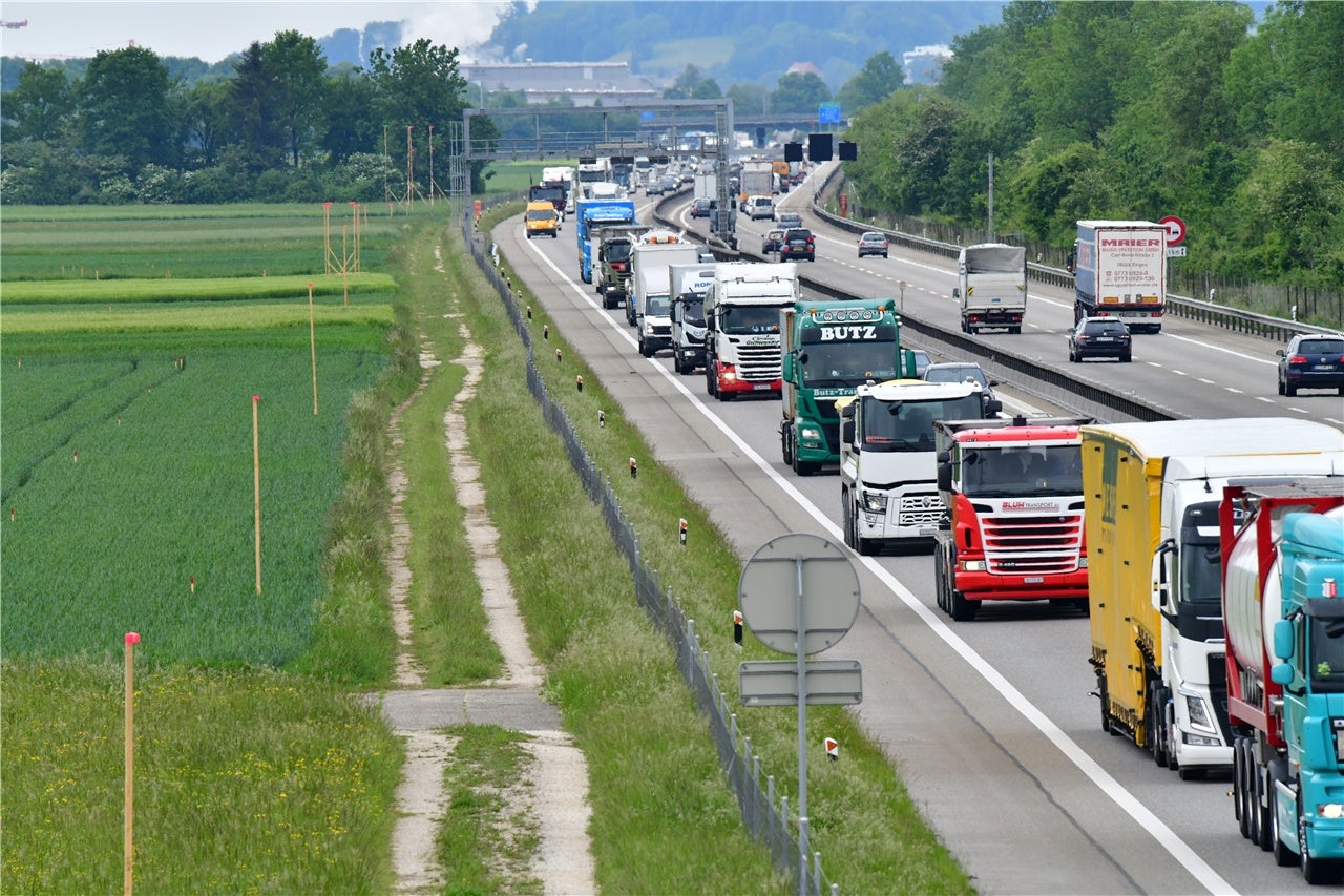 Landwirtschaftliche Planung - A1 Soll Zwischen Luterbach Und Härkingen ...