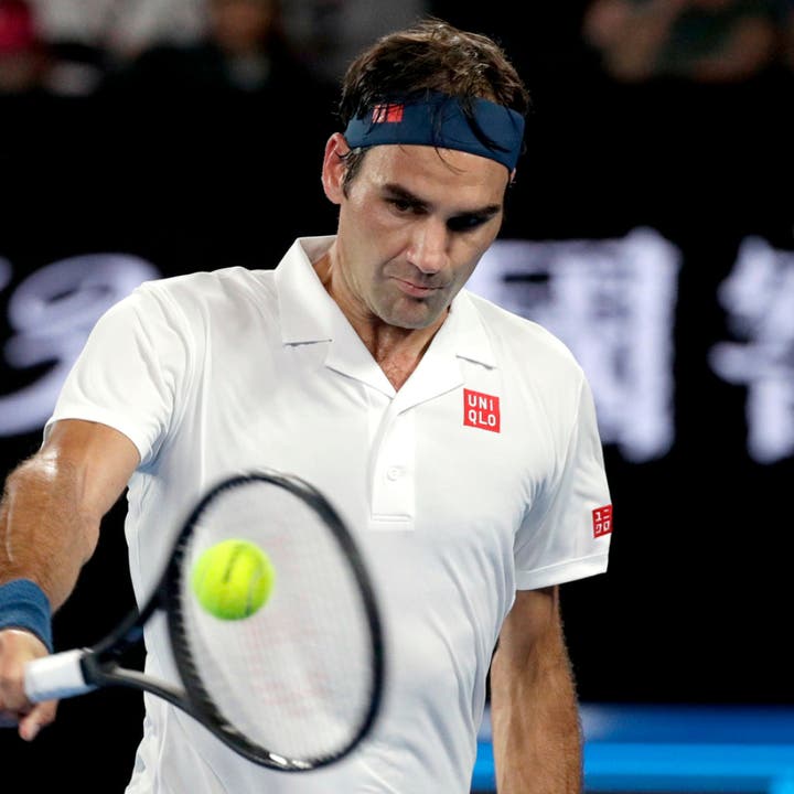 Federer spielt fokussiert: Nun steht er im Achtelfinal.