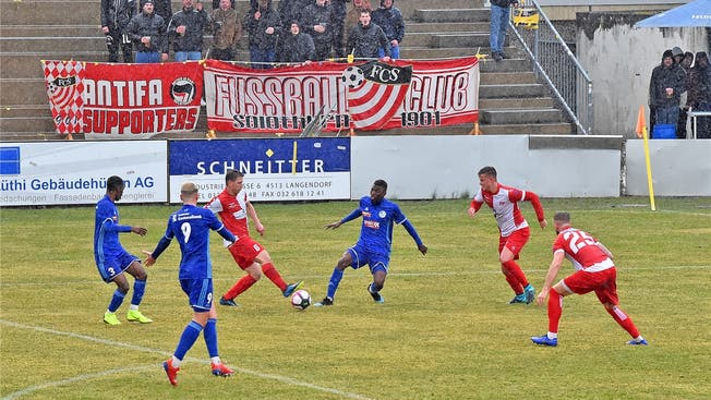 Die Fans des FC Solothurn bekamen in der Rückrunde noch nicht allzu viele Gründe für Jubelstürme geboten.