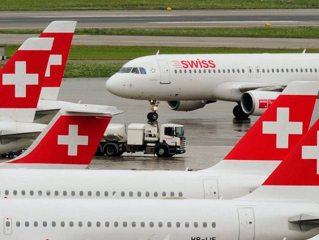 Probleme bei der Flugzeugwartung beobachtet man bei der Swiss «mit wachsender Sorge». (Symbolbild)
