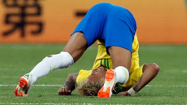 Neymar fiel an der WM in Russland vor allem durch Schauspieleinlagen auf.