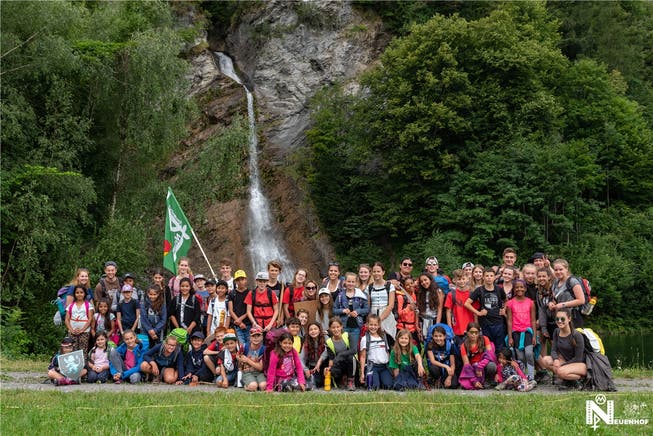 2018: In der Jubla Neuenhof sind heute über 120 Kinder und 35 Leiter. Fotos: ZVG