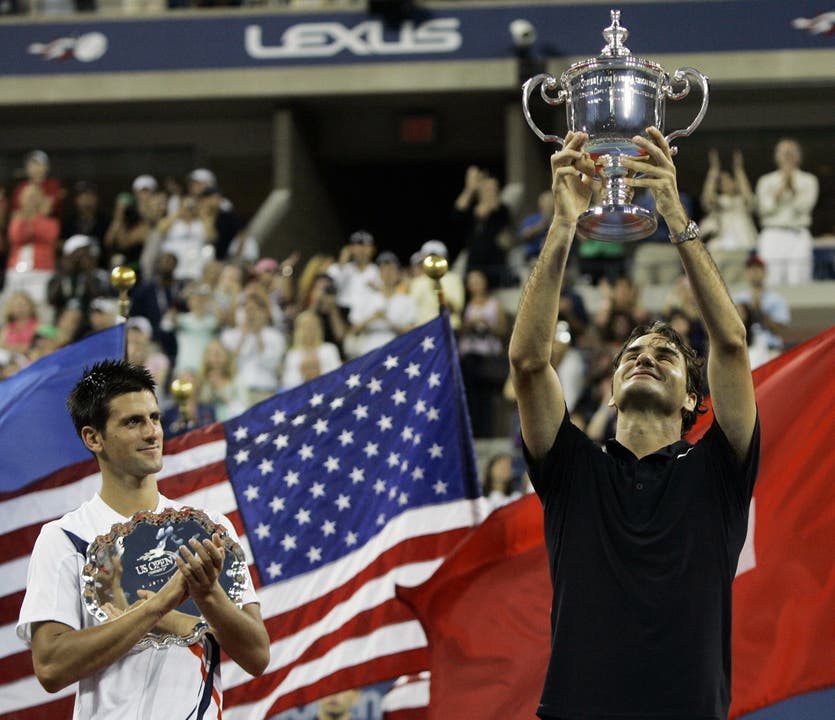 51. Titel: US Open-Sieg 2007 Novak Djokovic, 7:6, 7:6, 6:4