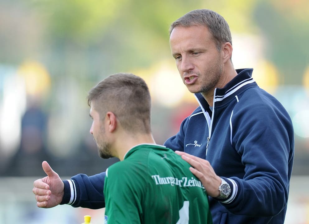 Fussball Hodel war 2012 Trainer beim FC Kreuzlingen. © Alexander Wagner