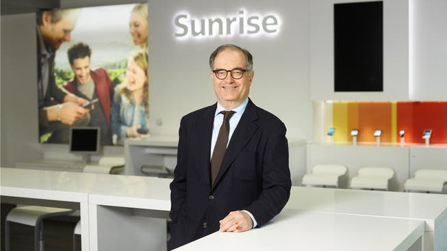 Spezialist für Fusionen: Sunrise-Präsident Peter Kurer.