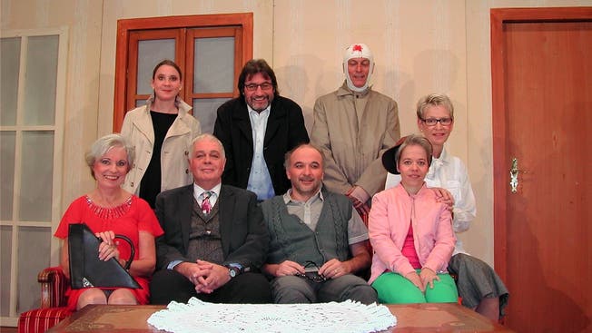 Die Theatergruppe Rampeliecht unterhält mit der Komödie «Verruckts Gäld».