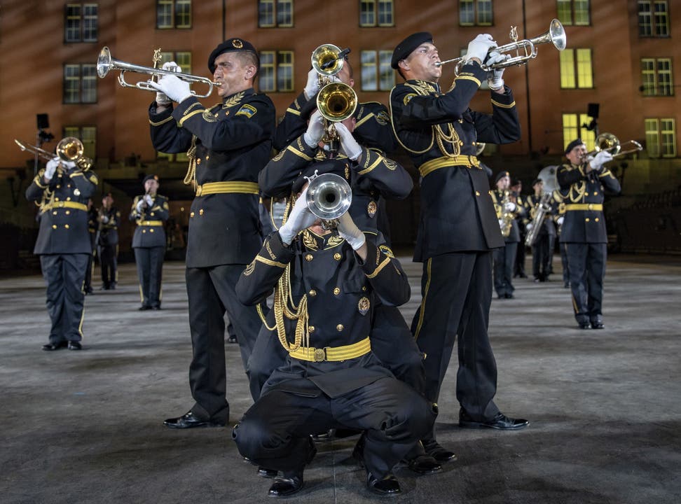 Stachen hervor: Military Brass Band 194 Pontoon Bridge Regiment   