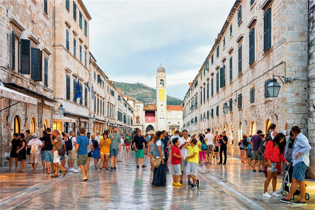 Kaum etwas erinnert in Dubrovnik an die Kriegswirren der 90er. Shutterstock