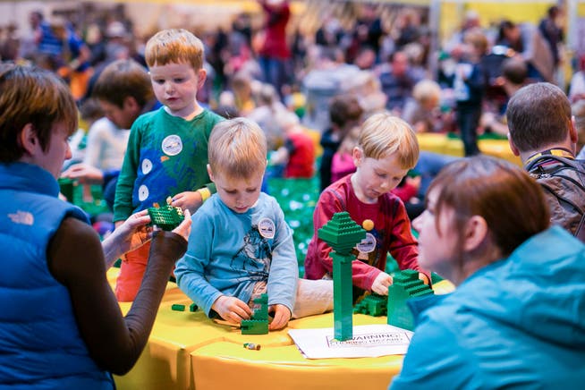 Die Legomesse Bricklive war vor allem bei den Kleinen beliebt.