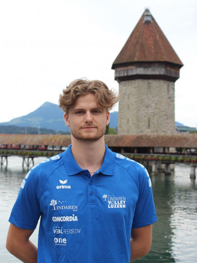 Lars Ulrich, Passeur Volley Luzern.