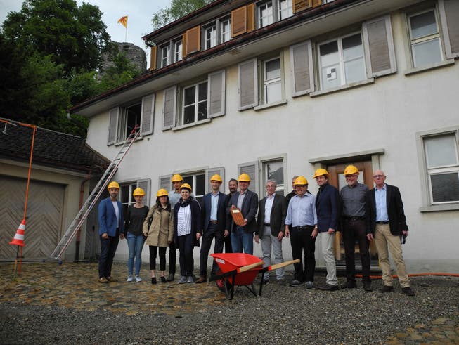 Baustart Haus am Schlossberg