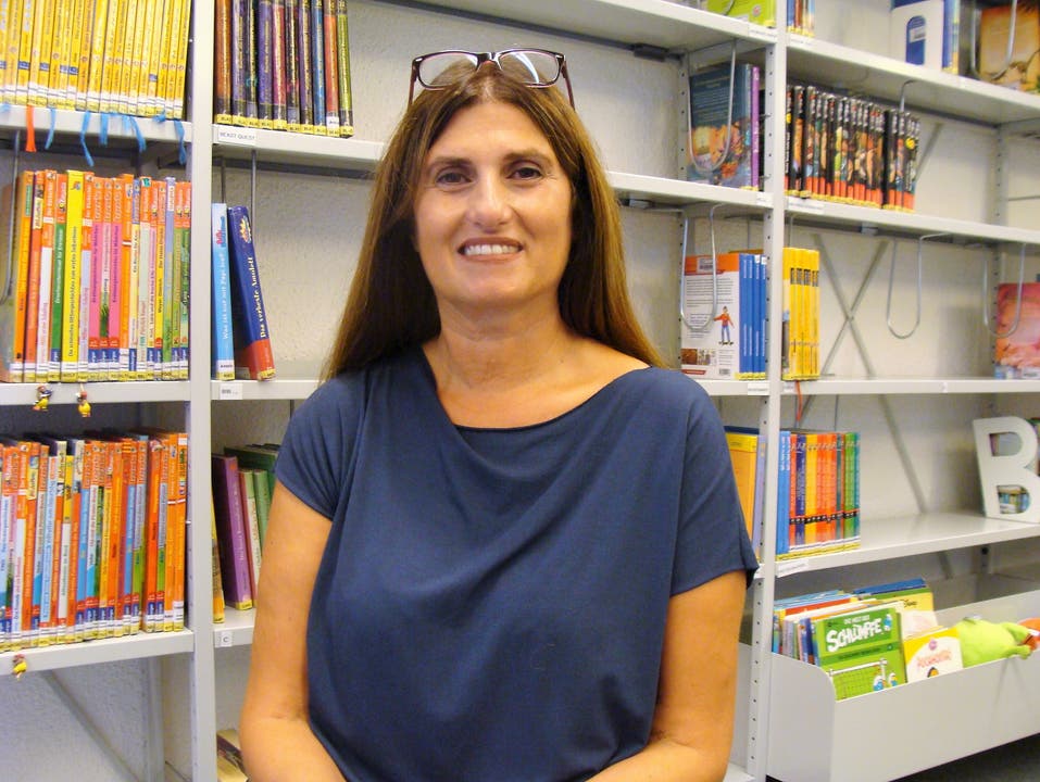 Bibliotheksleiterin Marianna Portaluri: "Es ist wichtig, Kinder zu unterstützen. Sie sind unsere Zukunft."