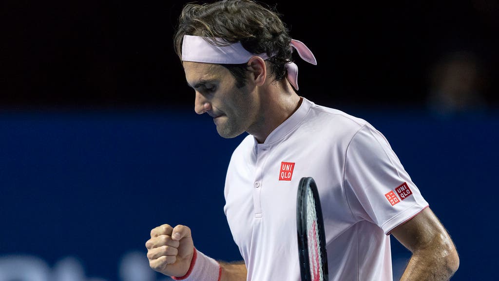 Roger Federer gewinnt ein Spiel, dass er gut und gerne auch hätte verlieren können am Ende in zwei Sätzen.