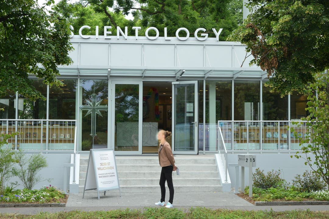 Das Scientology Gebäude in Basel.