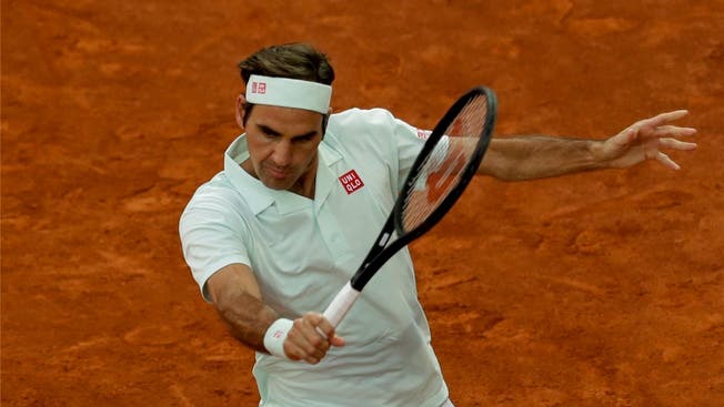 Roger Federer überzeugt bei seiner Rückkehr auf Sand.