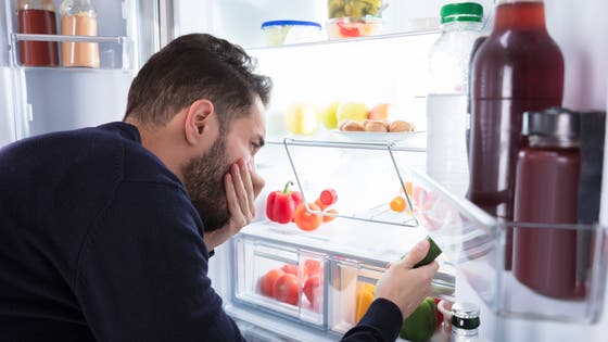 Почему воняет холодильник. Холодильник с едой. Испорченные продукты в холодильнике. Запах в холодильнике. Холодильник с испорченными продуктами.