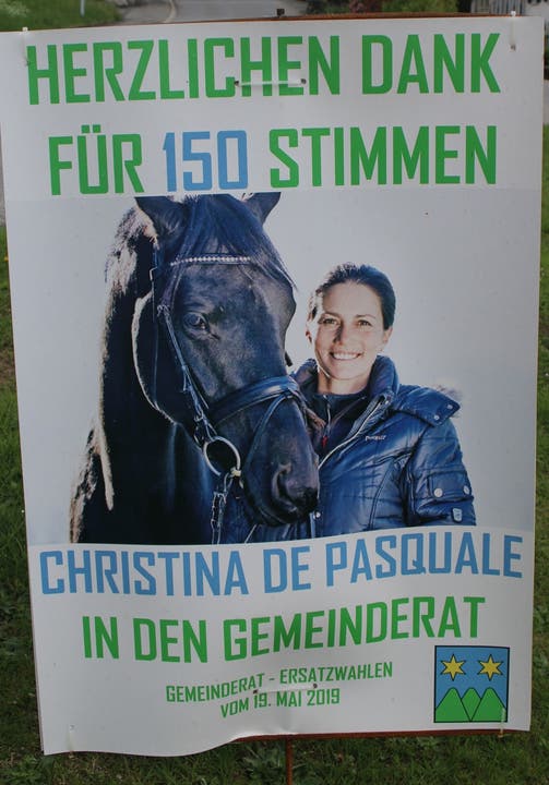Cristina De Pasquale kam auf 150 Stimmen.