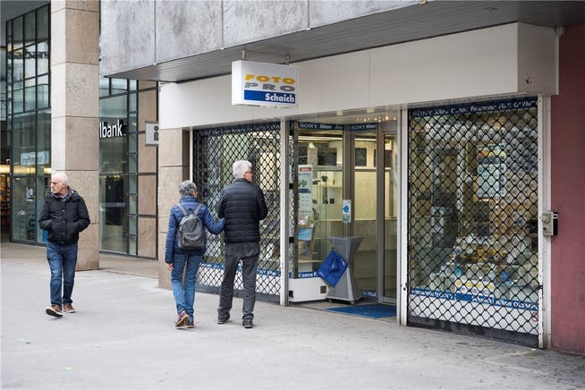 Die Foto-Pro-Gruppe ist zahlungsunfähig: Schweizweit machen acht Läden dicht – auch Schaich in Baden. Alex Spichale