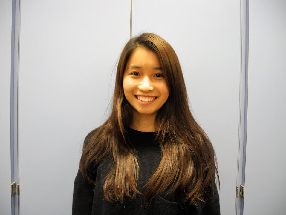  Sakurako Noriike (17): «Als Austauschschülerin ist für mich alles neu. Mir gefiel der Besuch bei Syngenta am Montag besonders.»
