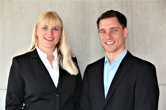 Stefanie Stirnemann (35) und Jonas Graf (37). ZVG