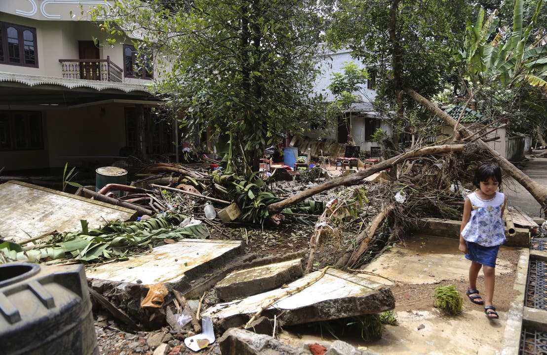 Schwere Überschwemmungen in Südindien
