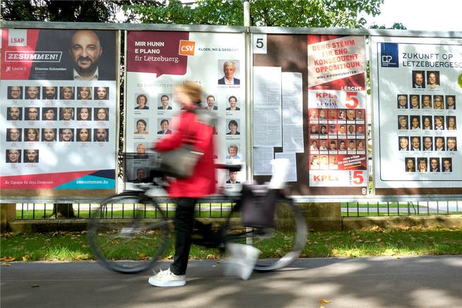 Am Sonntag finden die Wahlen in Luxemburg statt, doch die Parteien bleiben eine Antwort auf die Wachstumsprobleme schuldig.JULIEN WARNAND/EPA/KEY