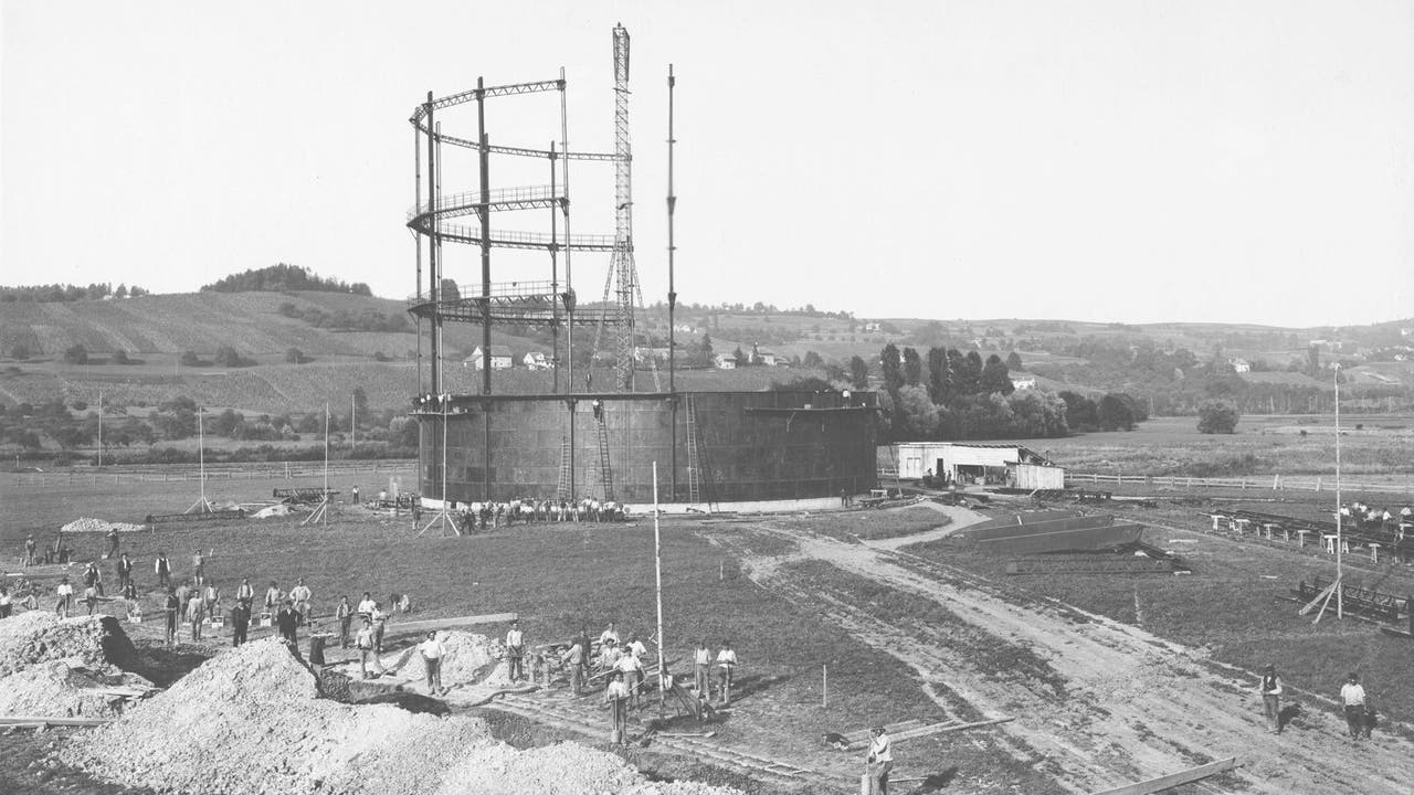 Gaswerk Schlieren 20. November 1898